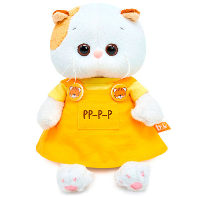 Мягкая игрушка Кошечка Ли-Ли baby в сарафане с тигрятами Budi Basa LB-147 1